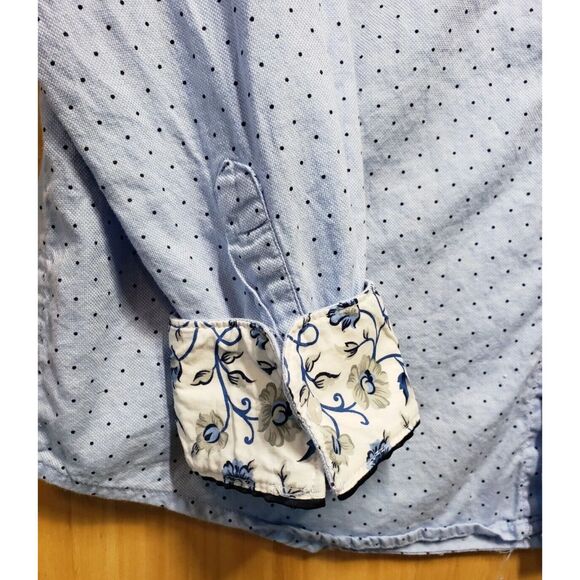 Lot of 2 Denim & Flower Ricky Singh Men’s Shirts Size Large Button-Up L/S - Picture 15 of 16